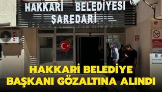 Hakkari Belediye Bakan Mehmet Sddk Ak gzaltna alnd
