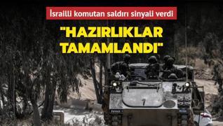 srailli komutandan arpc Hizbullah'a saldr aklamas: Hazrlklar tamamland