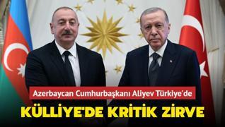 Azerbaycan Cumhurbakan Aliyev Trkiye'de