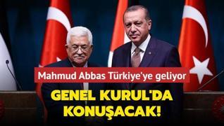 Mahmud Abbas Trkiye'ye geliyor... Genel Kurul'da konuacak!