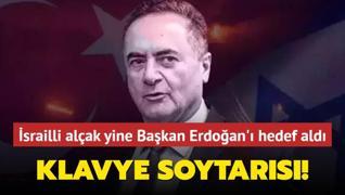 Klavye soytarsndan Bakan Erdoan'a kstah szler: AK Parti'den jet yant geldi