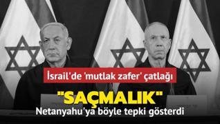 srail'de 'mutlak zafer' atla! Netanyahu'ya byle tepki gsterdi: Samalk