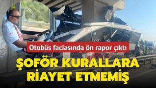 Otobs faciasnda n rapor kt; ofr kurallara riayet etmemi