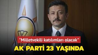 AK Parti 23 yanda... Partiye milletvekili ve belediye bakanlar dzeyinde katlm olacak