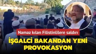 galci bakandan yeni provokasyon! Namaz klan Filistinlilere saldr