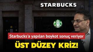 Kahve devi Starbucks'ta st dzey kriz! Boykot sonu veriyor