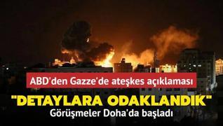 ABD'den Gazze'de atekes aklamas: Grmeler balad detaylara odaklandk