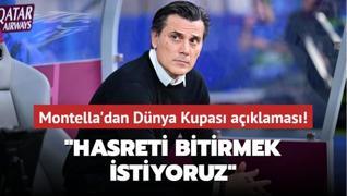 Vincenzo Montella'dan Dnya Kupas aklamas! Hasreti bitirmek istiyoruz