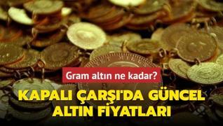 Altn fiyatlar ne kadar? Gram altn ka lira? te Kapal ar'da 10 Eyll 2024 gncel altn kuru fiyatlar (CANLI)