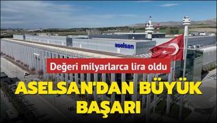 ASELSAN'dan byk baar! Deeri milyarlarca lira oldu