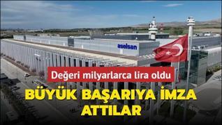 ASELSAN'dan byk baar! Deeri milyarlarca lira oldu