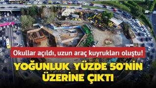 Younluk yzde 50'nin zerine kt... Okullar ald, uzun ara kuyruklar olutu!