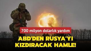 ABD'den Rusya'y kzdracak hamle! 700 milyon dolarn stnde yardm yapacaklar