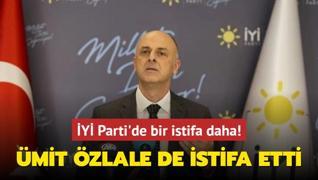 Y Parti'de bir istifa daha! mit zlale de istifa etti