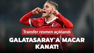 Galatasaray'a Macar kanat! Transfer resmen akland