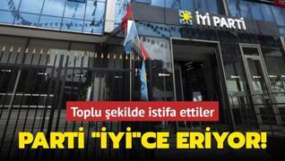 Parti Yݑce eriyor! 41 kii istifa etti