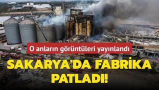 Sakarya'da fabrikada patlama!