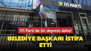 Y Parti'de bir deprem daha! Belediye bakan istifa etti