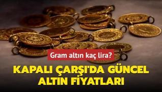 Altn fiyatlar ne kadar? Gram altn ka lira? te Kapal ar'da 17 Eyll 2024 gncel altn kuru fiyatlar (CANLI)