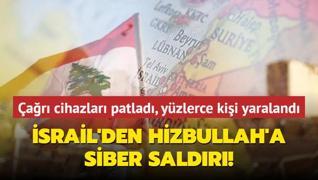 srail'den Hizbullah'a siber saldr! ar cihazlar patlad, yzlerce kii yaraland