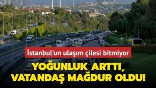 stanbul'un ulam ilesi bitmiyor... Younluk artt, vatanda madur oldu!