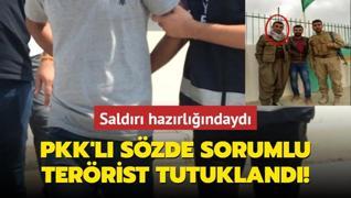 Saldr hazrlndayd... PKK'l szde sorumlu terrist tutukland!