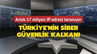 'Trkiye'nin siber gvenlik kalkan' anlk 17 milyon IP adresi taryor