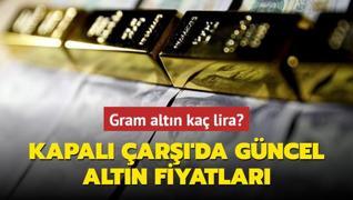 Altn fiyatlar ne kadar? Gram altn ka lira? te Kapal ar'da 25 Eyll 2024 gncel altn kuru fiyatlar (CANLI)