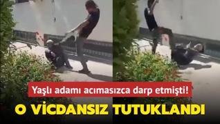 O vicdansz tutukland... Yal adam acmaszca darp etmiti!