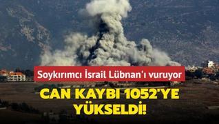 Soykrmc srail Lbnan' vuruyor... Can kayb 1052'ye ykseldi!