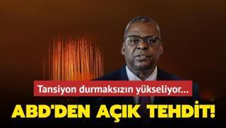 ABD'den ak tehdit: Ciddi sonular olur