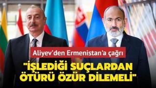 Aliyev'den Ermenistan'a ar... ledii sulardan tr zr dilemeli