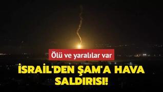 srail'den am'a hava saldrs! l ve yarallar var