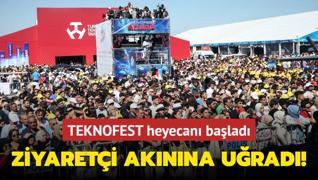 TEKNOFEST heyecan balad... Ziyareti aknna urad!