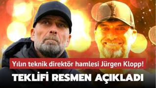 Yln teknik direktr hamlesi Jrgen Klopp! Teklifi resmen aklad