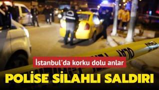 stanbul'da polise silahl saldr: 1 l