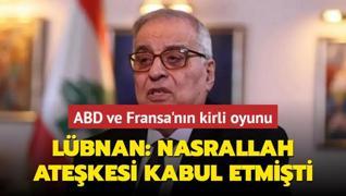 Lbnan Dileri: Nasrallah ldrlmeden nce atekesi kabul etmiti, Netanyahu da onaylamt