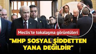 Meclis'te tokalama grntleri... Devlet Baheli: Cumhurbakanmzn ars zerine adm attm