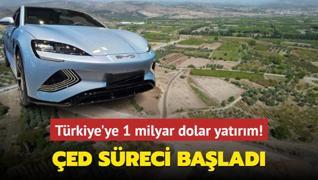 Trkiye'ye 1 milyar dolar yatrm! ED sreci balad