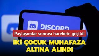 Telegram ve Discord'da uygunsuz paylam yapan 2 kii yakaland