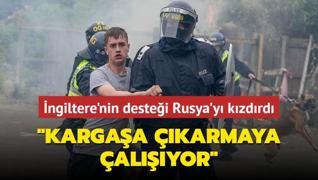 ngiltere'nin Ukrayna'ya destei Rusya'y kzdrd... Kargaa karmaya alyor