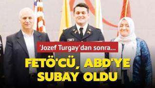 FET'c, ABD'ye subay oldu