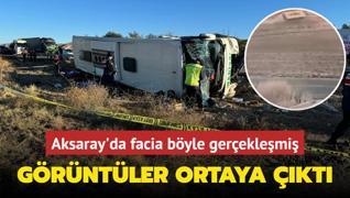 Aksaray'da facia byle gereklemi! Grntler ortaya kt