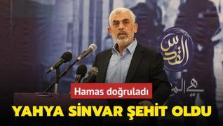 Hamas dorulad: Yahya Sinvar ehit oldu