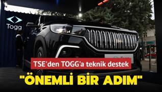 TSE'den TOGG'a destek! nemli bir adm