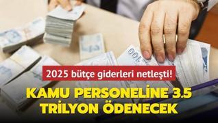 Kamu personeline 3.5 trilyon denecek