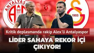 Lider sahaya rekor ii kyor! Kritik deplasmanda rakip Alex'li Antalyaspor