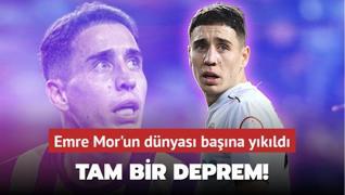 Tam bir deprem! Emre Mor bin piman: Dnyas bana ykld