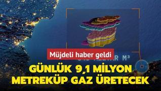 Bakan Bayraktar, Sakarya Gaz Sahas'n iaret etti: Gnlk 9,1 milyon metrekp gaz retecek