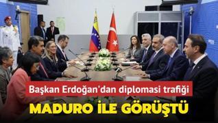 Bakan Erdoan'dan Tataristan'da diplomasi trafii... Maduro ile grt